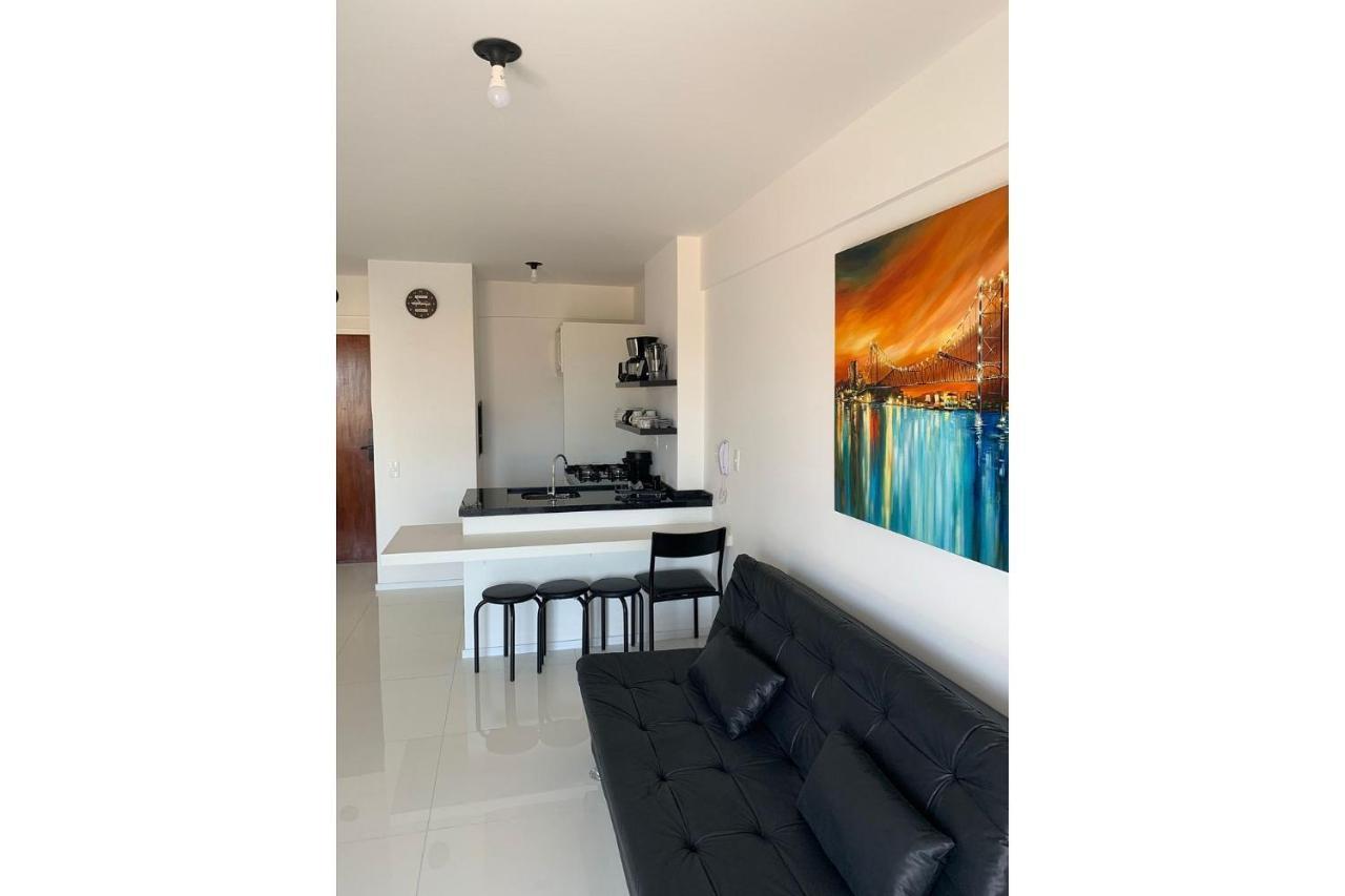 Apartamento Com Vista Do Mar Em Residencial Com Piscina Флоріанополіс Екстер'єр фото