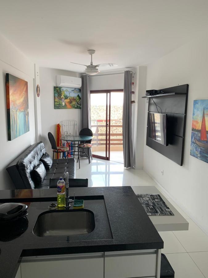 Apartamento Com Vista Do Mar Em Residencial Com Piscina Флоріанополіс Екстер'єр фото