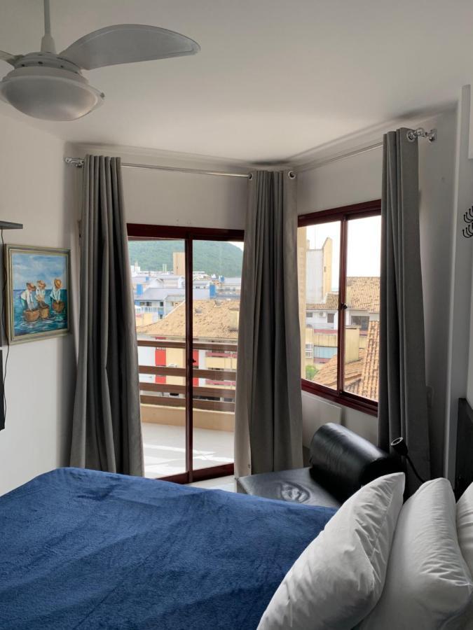 Apartamento Com Vista Do Mar Em Residencial Com Piscina Флоріанополіс Екстер'єр фото
