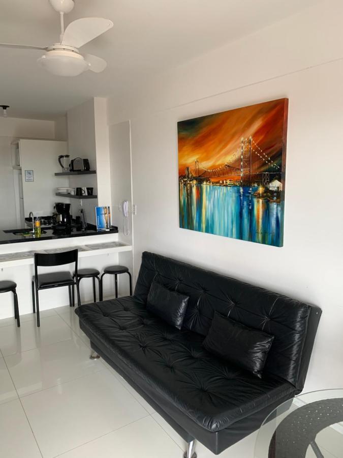Apartamento Com Vista Do Mar Em Residencial Com Piscina Флоріанополіс Екстер'єр фото