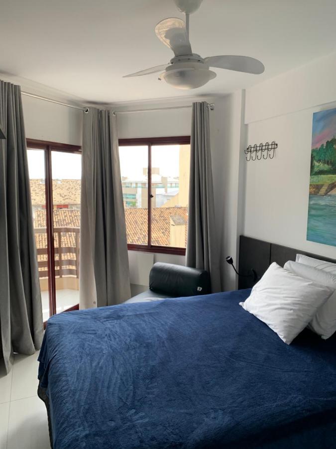 Apartamento Com Vista Do Mar Em Residencial Com Piscina Флоріанополіс Екстер'єр фото