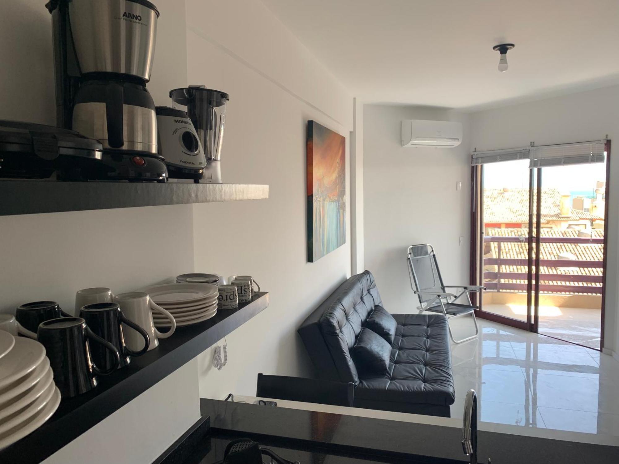 Apartamento Com Vista Do Mar Em Residencial Com Piscina Флоріанополіс Екстер'єр фото