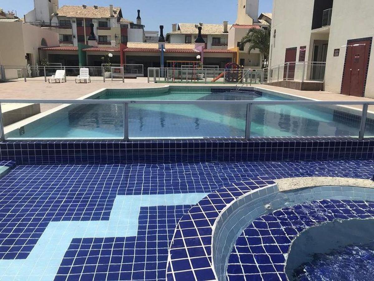 Apartamento Com Vista Do Mar Em Residencial Com Piscina Флоріанополіс Екстер'єр фото