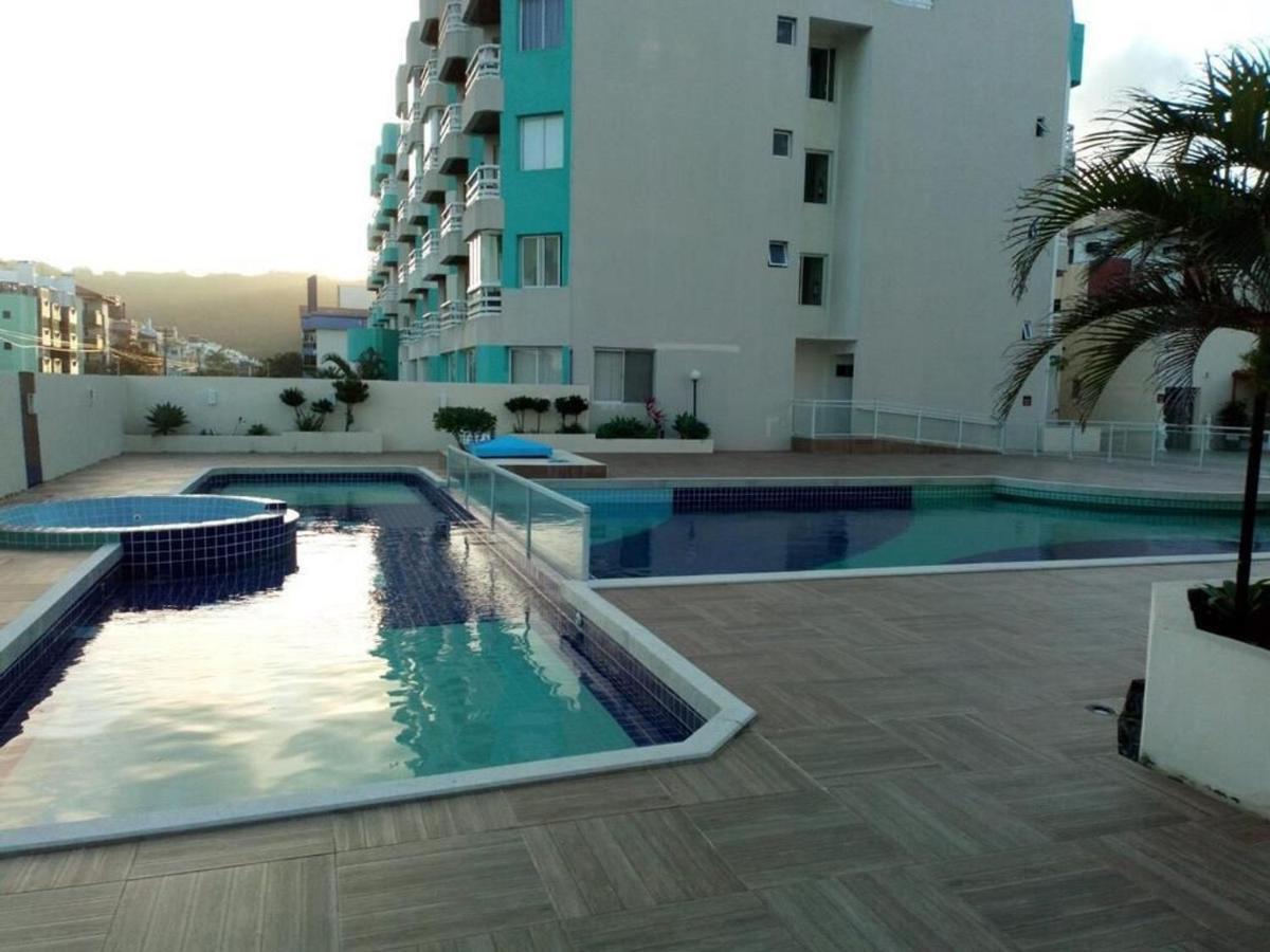 Apartamento Com Vista Do Mar Em Residencial Com Piscina Флоріанополіс Екстер'єр фото