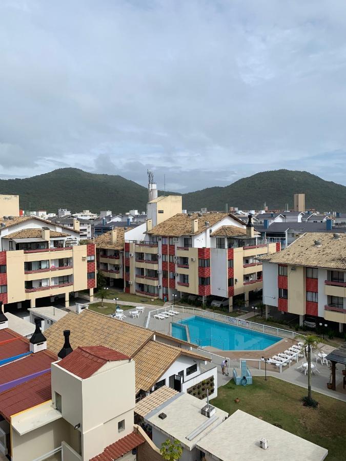 Apartamento Com Vista Do Mar Em Residencial Com Piscina Флоріанополіс Екстер'єр фото